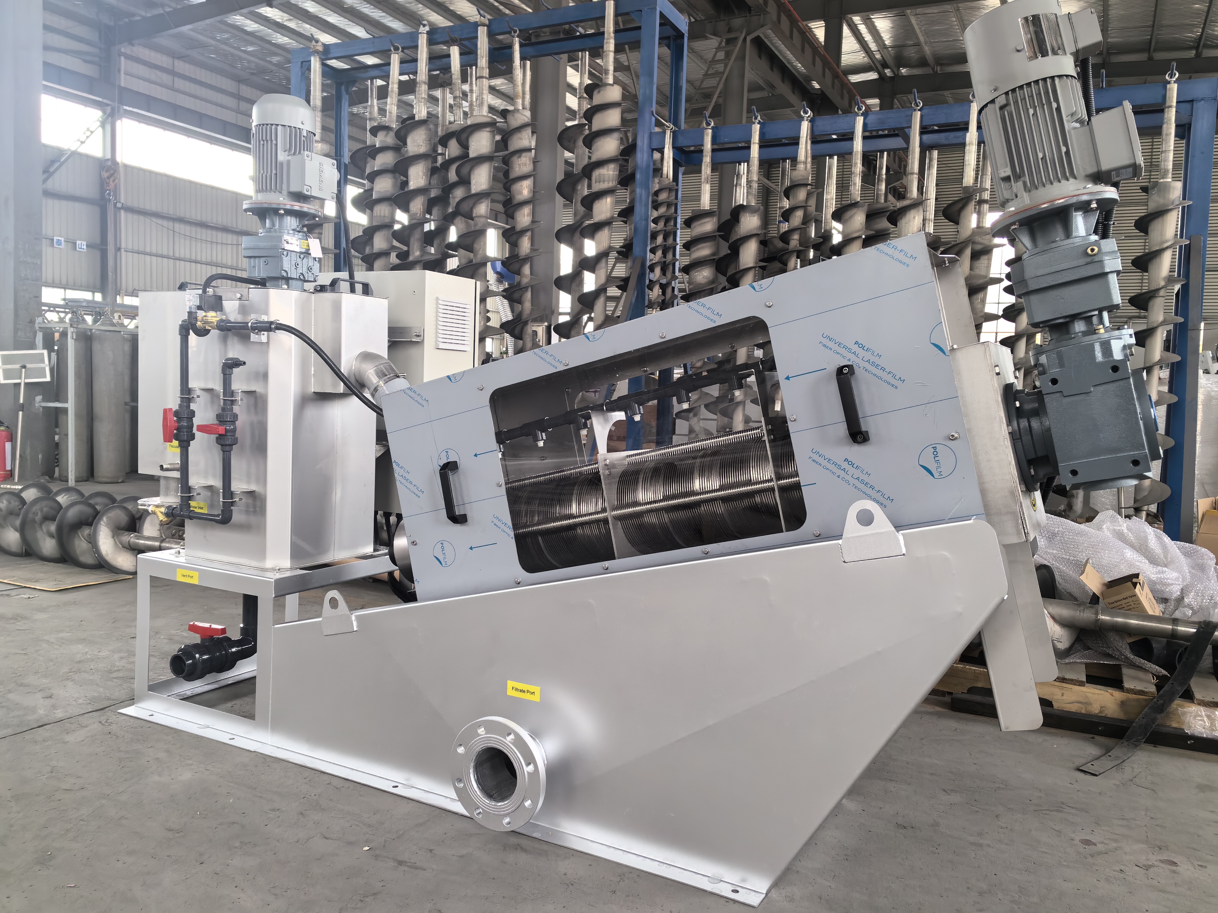 201 Sludge Dewatering Press