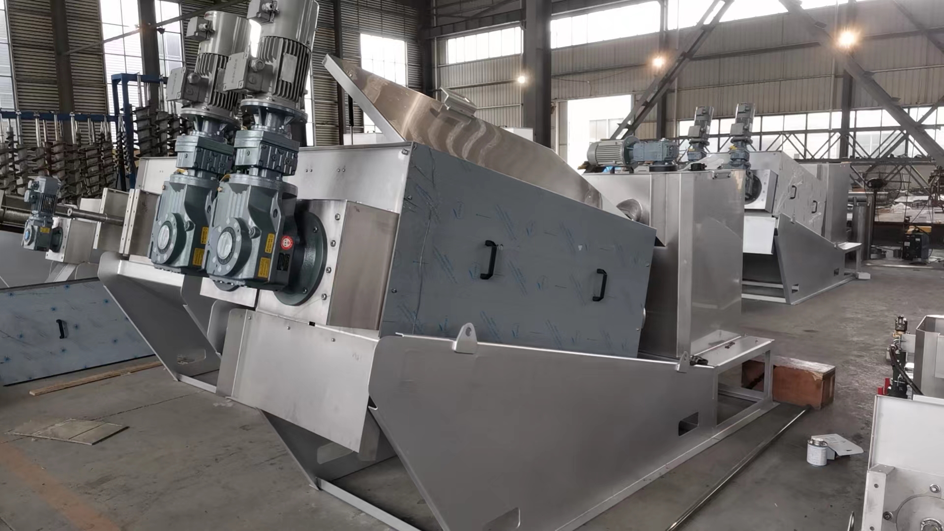 202 Sludge Dewatering Press