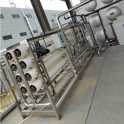 8m³/h Ultrafiltration + 5m³/h Reverse Osmosis System