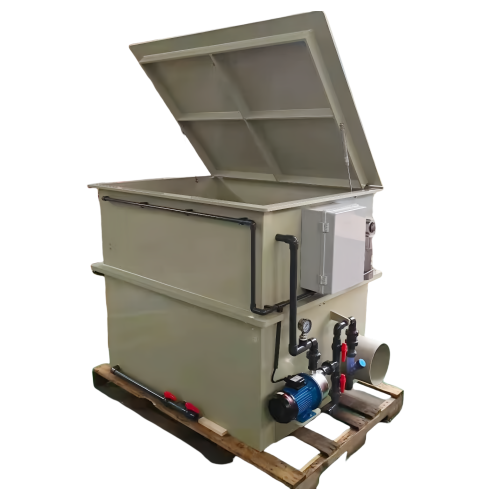 90m³-Internally Fed Rotary Drum Screen