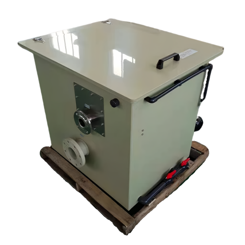90m³-Internally Fed Rotary Drum Screen