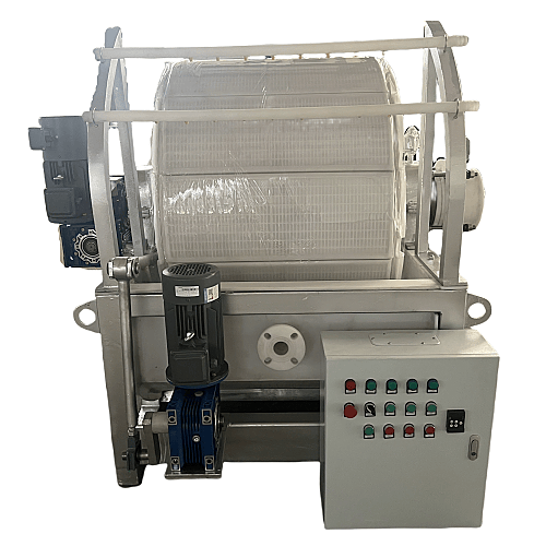 PP-1m²-Scraper Discharge Vacuum Drum Filter