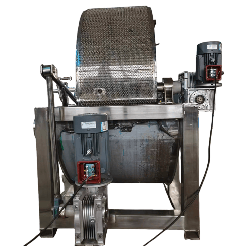 SS304-0.5m²-Pre-coating Vacuum Drum Filter
