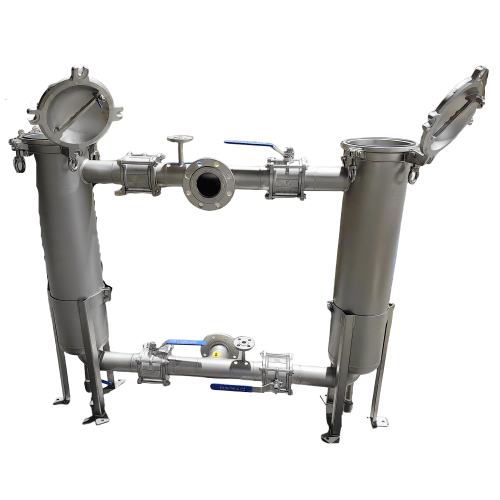 SS304-#1-Duplex Single Bag Filter Housing