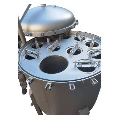 SS304-10-Bag Filter Housing