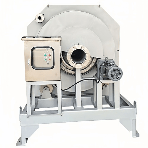 SS304-1200*4500-Internally Fed Rotary Drum Screen