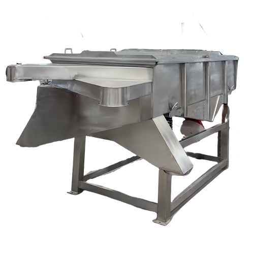 SS304-1230-3S-Linear Vibrating Screen Machine