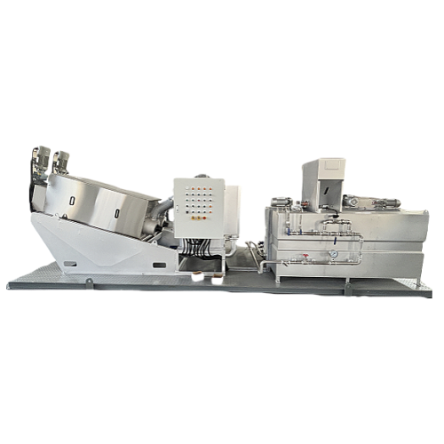 SS304-131+500-Sludge Dewatering Press All In One Machine