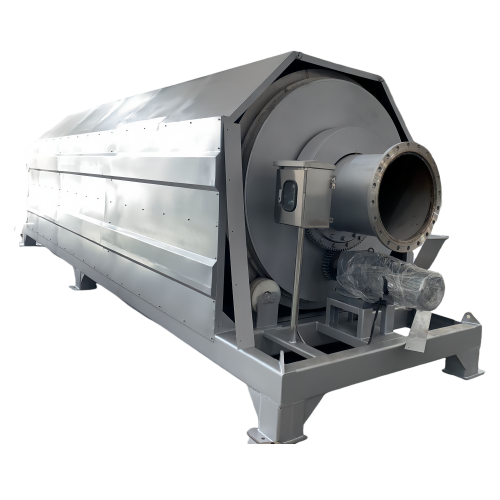 SS304-1500*5000-Internally Fed Rotary Drum Screen