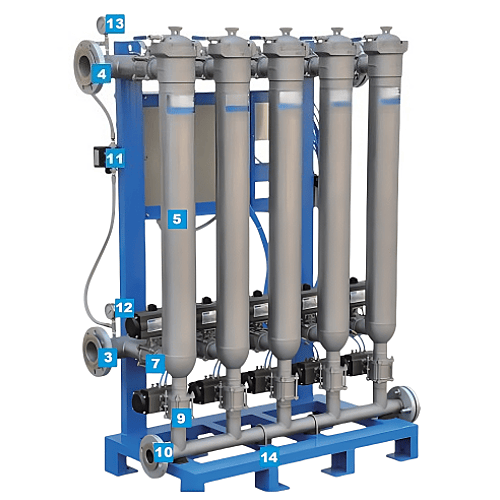SS304-16-Tubular Filter