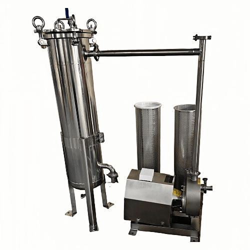 SS304-2#-Single bag machine - handcart + diaphragm pump