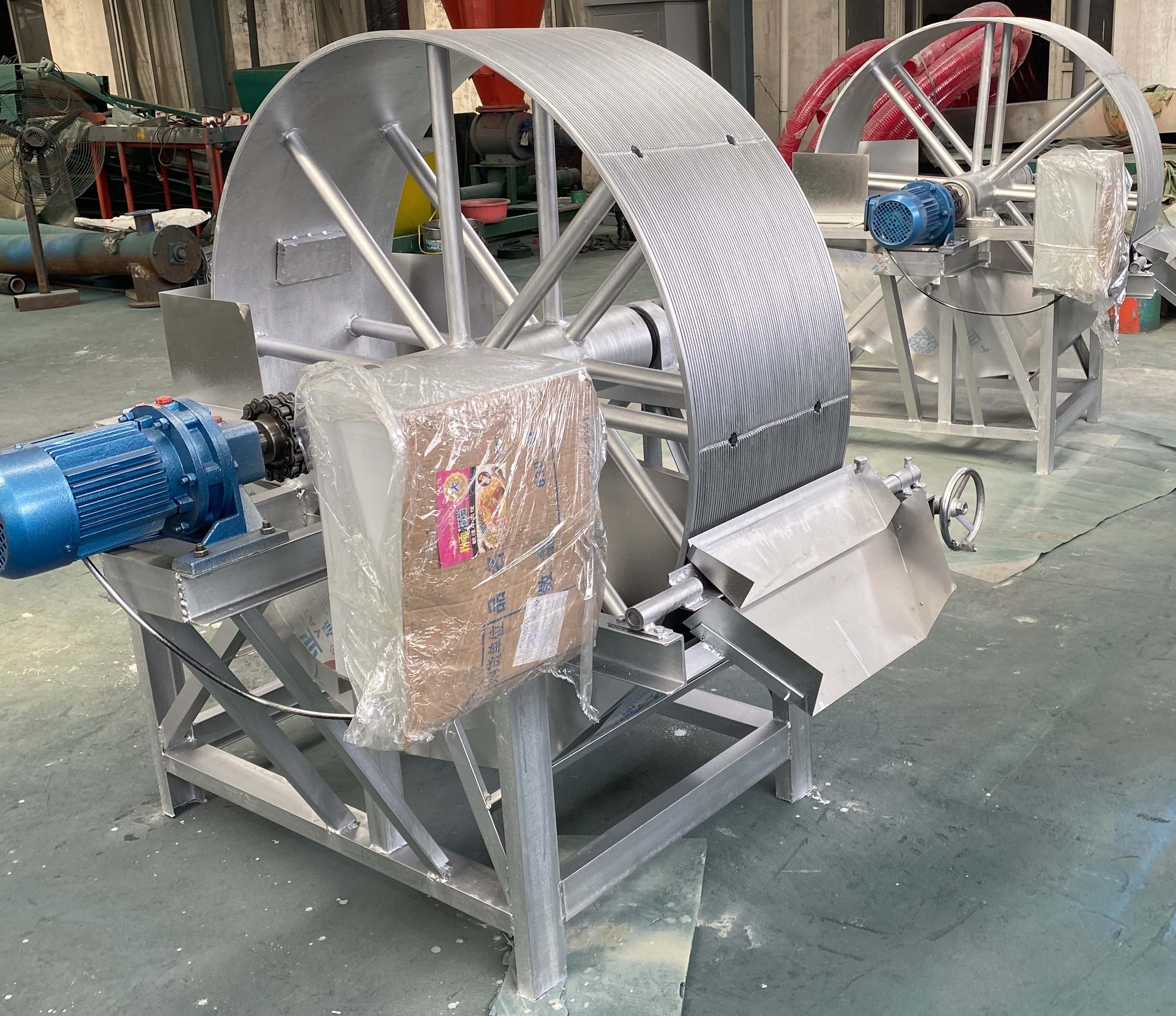 SS304-2.5m²-Starch Dewatering Vacuum Drum Filter