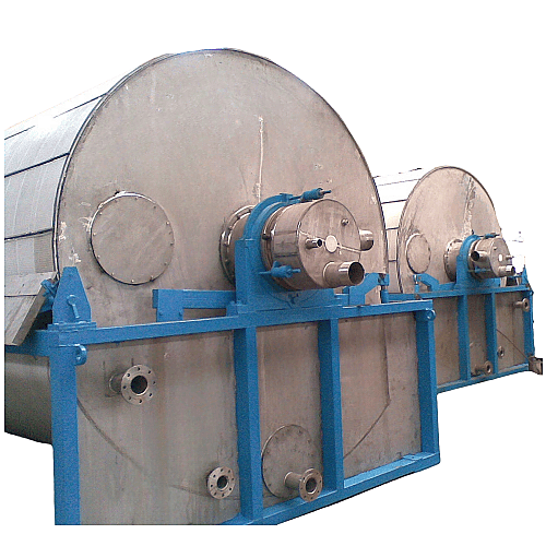 SS304-20m²-Scraper Discharge Vacuum Drum Filter