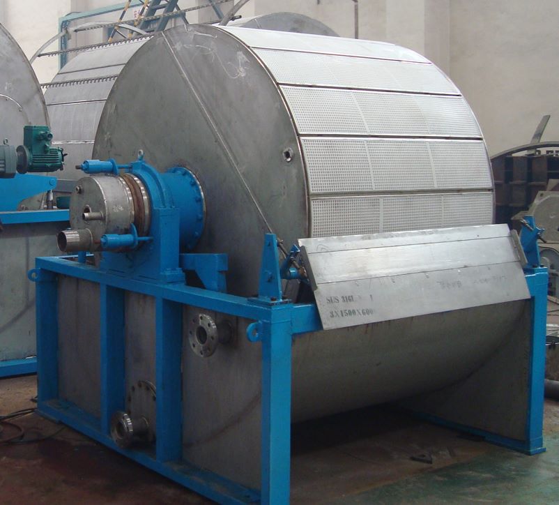 SS304-25m²-Vacuum Drum Filter