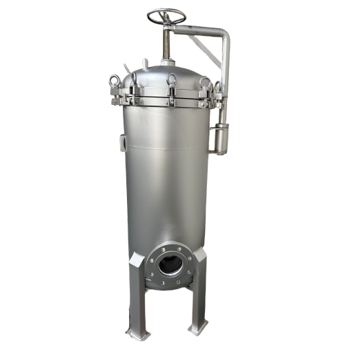 SS304-3-Jacketed bag filter housing