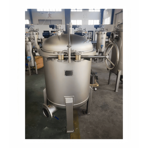 SS304-3-Quick Opening Bag Filter Housing