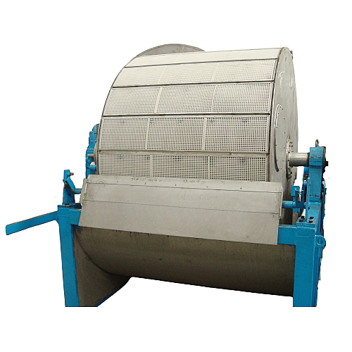 SS304-30m²-Scraper Discharge Vacuum Drum Filter