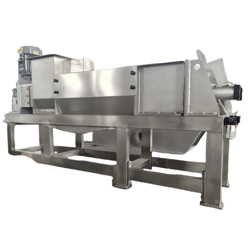SS304-350-Screw Press Type Solid Liquid Separator