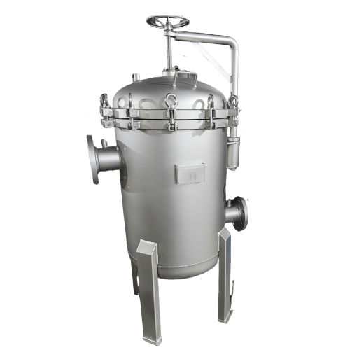 SS304-4-Bag Filter Housing