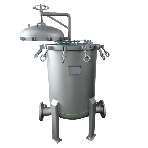 SS304-4-Bag Filter Housing
