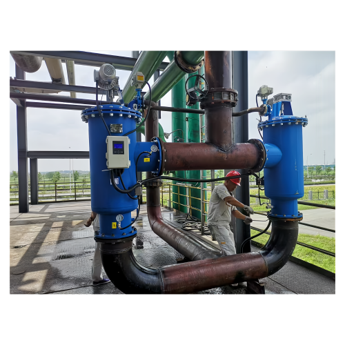 SS304-4"-Tubular Self Cleaning Filter