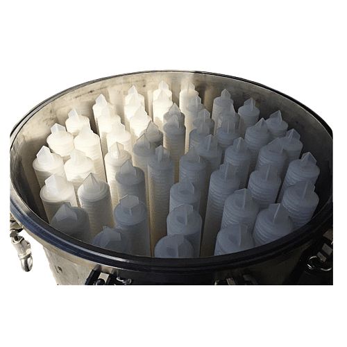 SS304-40+40 - Cartridge Filter Housing