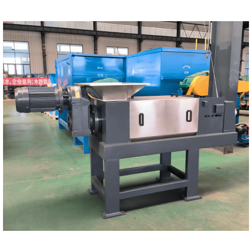 SS304-400-Screw Press Type Solid Liquid Separator For Manure
