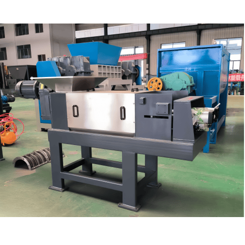 SS304-400-Screw Press Type Solid Liquid Separator For Manure