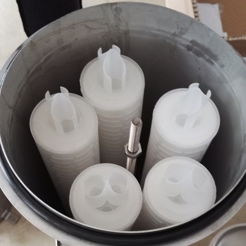 SS304-5+60-Cartidge Filter Housing