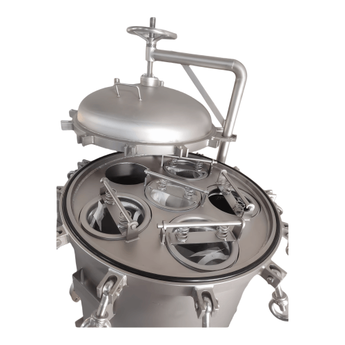 SS304-5-Bag Filter Housing