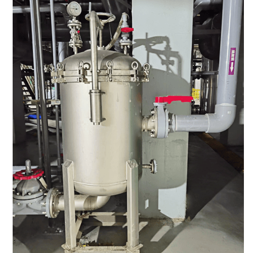 SS304-50+40-Cartidge Filter Housing