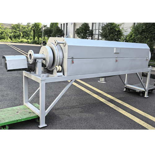 SS304-500*2500-Internally Fed Rotary Drum Screen