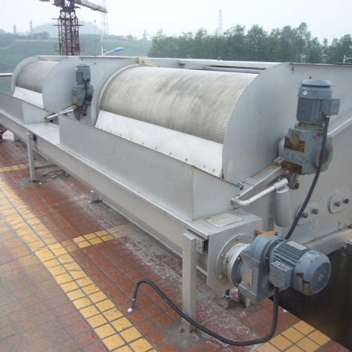 SS304-500*600-Externally Fed Rotary Drum Screen