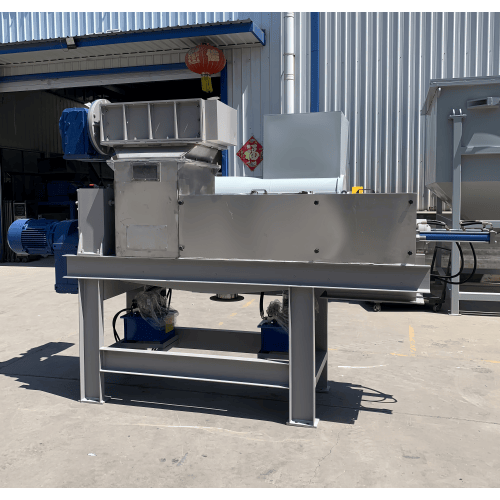 SS304-500-Twin Screw Press Type Solid Liquid Separator