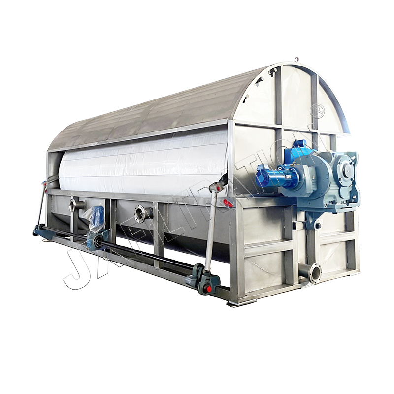 SS304-56m²-Scraper Discharge Vacuum Drum Filter