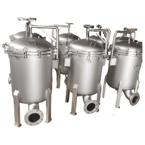 SS304-6-Bag Filter Housing