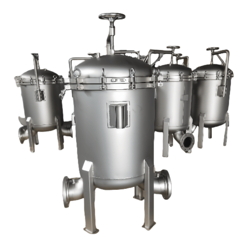 SS304-6-Bag Filter Housing