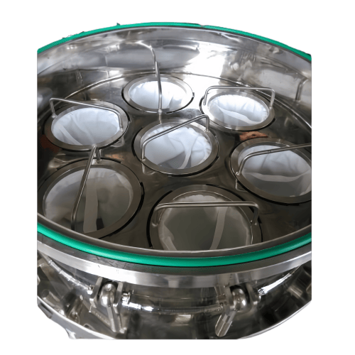 SS304-7-Bag Filter Housing