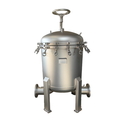 SS304-8-Bag Filter Housing