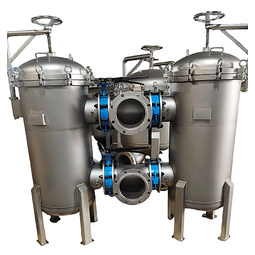 SS304-8"-Duplex Basket Filter