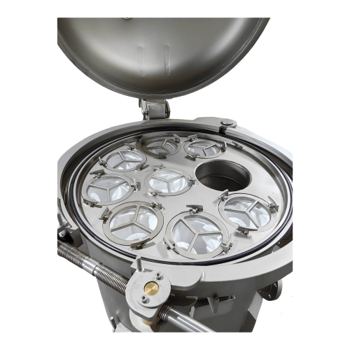 SS304-8-Quick-Opening Bag Filter Housing