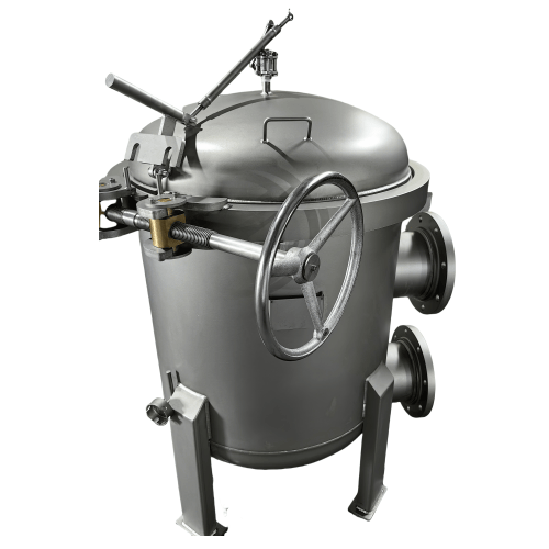 SS304-8-Quick-Opening Bag Filter Housing