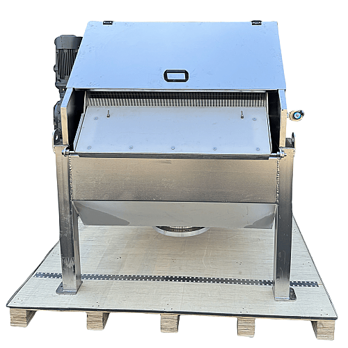 SS304-800*1000-Externally Fed Rotary Drum Screen