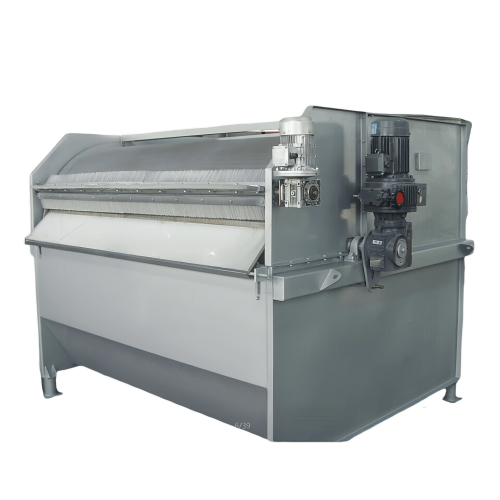 SS304-800*1200-Externally Fed Rotary Drum Screen