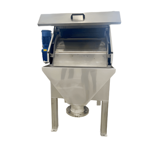 SS304-800*1200-Externally Fed Rotary Drum Screen