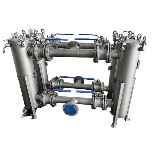 SS304-Duplex Single Bag Filter Housing