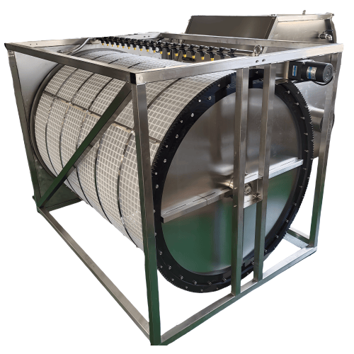 SS304-Z1500-Channel Drum Screens