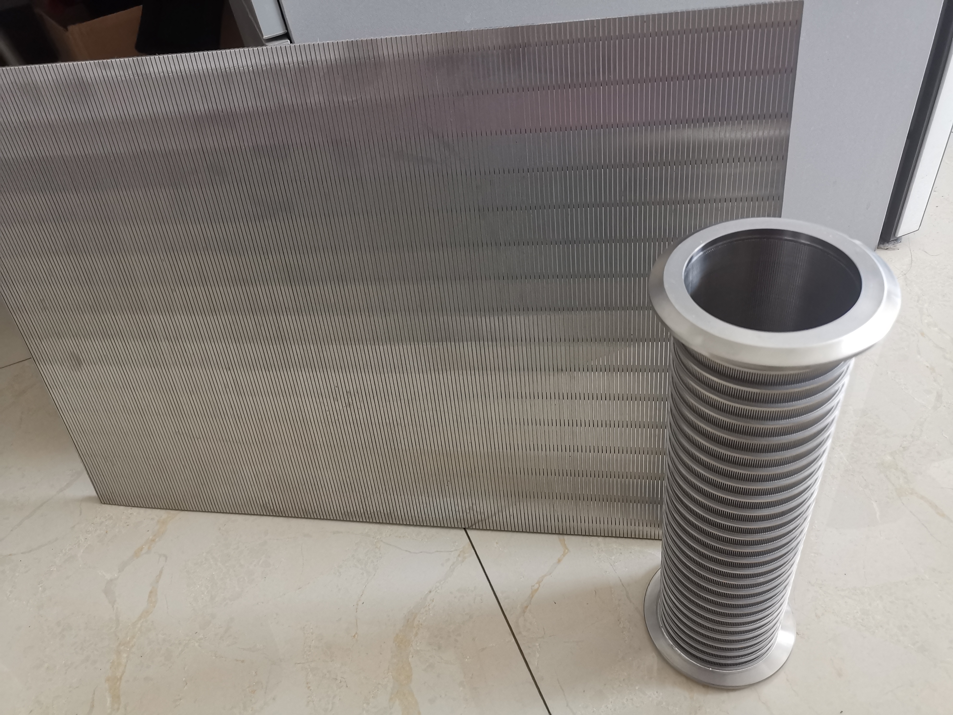 SS316-0.55mm-Wedge Wire Screen