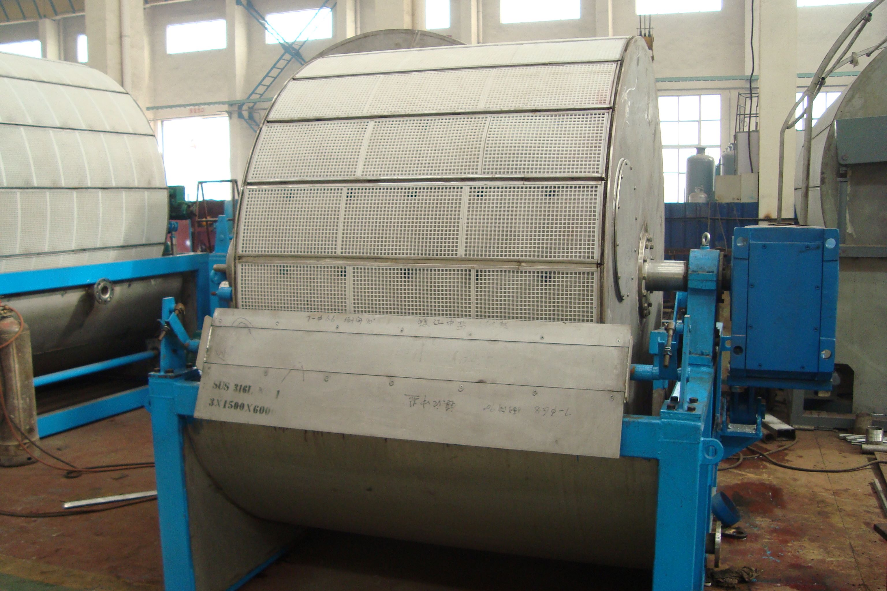 SS316-25㎡-Vacuum Drum Filter