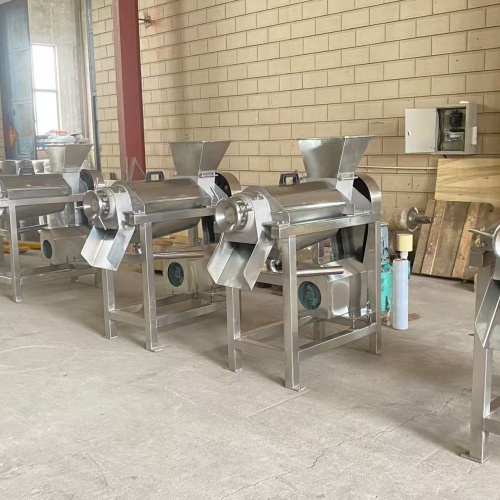 SS316-260-Food Grade-Screw Press Type Solid Liquid Separator With Flushing System